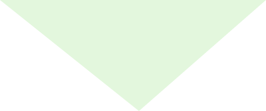 Inverted pale triangle on black background.